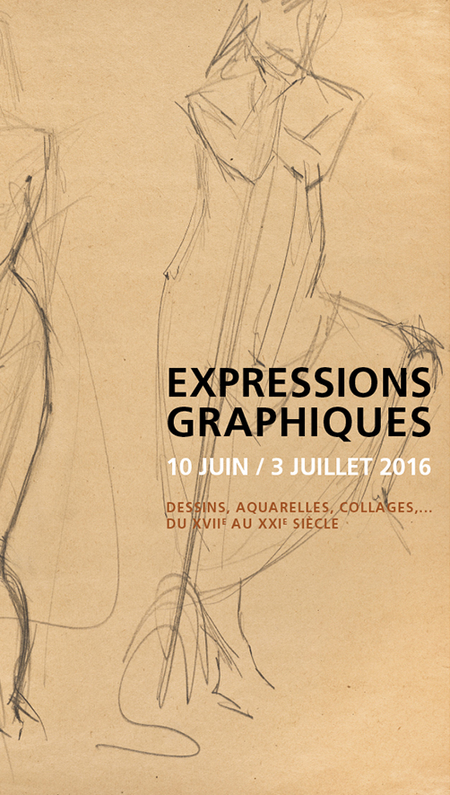 Exposition Expressions graphiques, galerie Sainte-Croix Poitiers